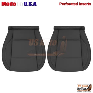 2018 2019 For Subaru Legacy Limited Driver & Passenger Bottoms Leather Cover Blk - Picture 1 of 3