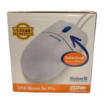 Kensington Mouse in a box USB (Model No. 64231) New Sealed B91 - Image 1 of 3