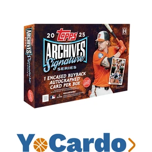 Topps Archives Signatures Series Active Players 2025 Hobby Box Sealed Boxen OVP - Bild 1 von 1