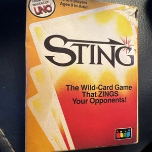 Vintage 1984 Sting Card Game KOMPLETT von den Machern von Uno Sealed Karten - Bild 1 von 6
