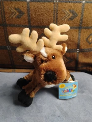 Ganz Webkinz Reindeer Plush Stuffed Animal - Image 1 of 4