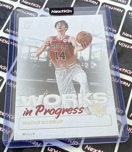 2024-25 Court Kings Works In Progress Matas Buzelis RC Chicago Bulls #19 - Foto 1 di 2