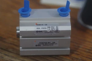 SMC NCQ8A106-125 Compact Cylinder, 1.4 MPa 200psi Max Brand New! - Picture 1 of 4