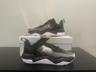 Jordan One Take 4 Black/Metallic Gold Mens Size 11 Read Description - Image 1 of 4