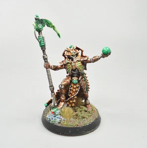 Necron Overlord Painted and Based - Warhammer 40k Army Necrons - Picture 1 of 5