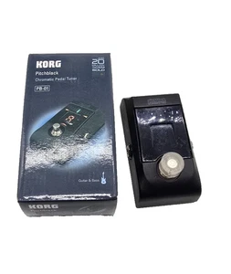 Korg PB-01 Pitchblack Chromatic Pedal Tuner Guitar Effects Pedal Black - Picture 1 of 5
