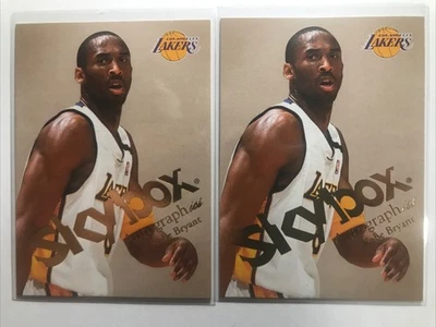 Kobe Bryant (2) 2003-04 Skybox Autographics #2 NICE! LOS ANGELES LAKERS HOF - Image 1 of 3