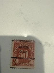 STAMP US SCOTT J86a "Numeral 50" 50 CENT 3rd GEN 1931 USED - Picture 1 of 4