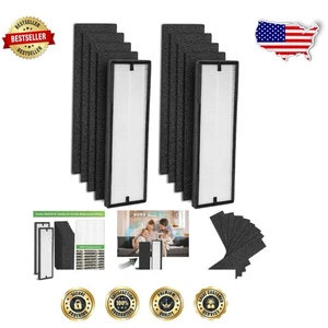 NEA-F1 HEPA & NEA-C1 Activated Carbon Filter Pack for Eureka, Toshiba - 10 Count - Picture 1 of 8