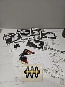 Vintage 19 Stück Star Wars Ephemera - Spielzeug Anleitungen, Aufkleber, Einlage - Bild 1 von 13