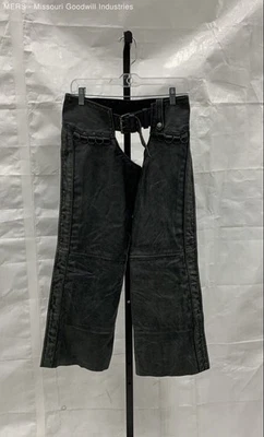 Gorras de motocicletas Buffalo Leather Gear negras - talla XXS Foto 1 de 3