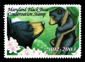 MARYLAND CONSERVATION ""OSO NEGRO"" MOGNH 2002 - en muy buen estado/xf - Imagen 1 de 1