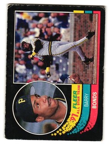 BARRY BONDS - 1991 Fleer - "All-Star" - #5 - Pirates 