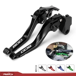 Short Brake Clutch Levers For Kawasaki Ninja 500 SE/KRT 2024 25 Ninja500 Handles - Picture 1 of 30
