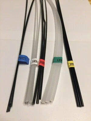 WELDIPLAST RTK Rod Test Kit Plastic Welding Rod Sample Find Which Material is Required PE