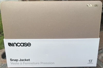 NUEVA CHAQUETA A PRESIÓN CON ESTUCHE DORADO 13” ESTUCHE APPLE MACBOOK PRO THUNDERBOLT 3 Foto 1 de 2