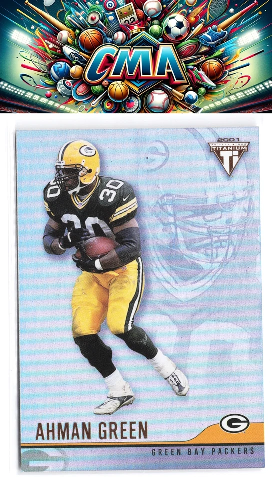 2001 Pacific Private Stock Titanium #51 Ahman Green - Image 1 of 2