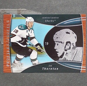 JOE THORNTON  2008-09 McDonald's Upper Deck Profiles #PR10  San Jose Sharks
