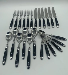 EICHENLAUB Tafel- Menü- Speisebesteck Altdeutsche Form 6 Personen 24 Teile - Bild 1 von 24