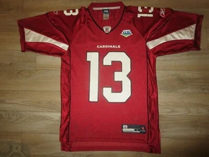 Kurt Warner #13 Arizona Cardinals Super Bowl 43 Reebok NFL Jersey SM Small mens - Picture 1 of 3