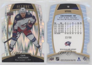 2019-20 Upper Deck Allure Steel /50 Cam Atkinson #18
