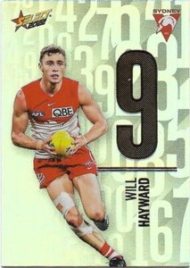 2022 Select Footy Stars Numbers Daylight (ND183) Will HAYWARD Sydney 093/190