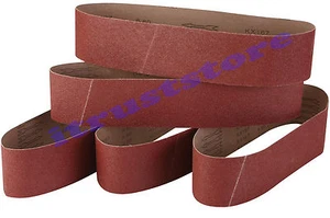 PACK DE 5 LIJADORAS DE MADERA LIJA DE CINTA DE PAPEL DE LIJA 80 ARENILLA DE TELA DE LARGO DESGASTE TRASERA 4 POR 36 - Imagen 1 de 3