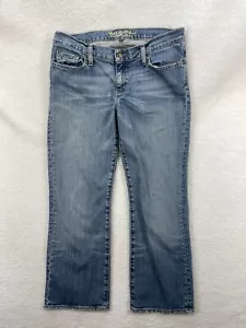 Abercrombie & Fitch Bootcut Jeans Women’s 10 Blue Low Rise Stretch - Picture 1 of 6