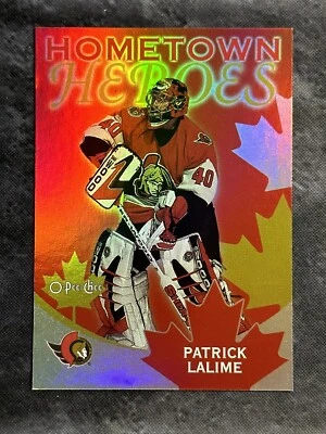 2002-03 O-Pee-Chee Hometown Heroes HHC11 Patrick Lalime Ottawa Senators - Image 1 of 2
