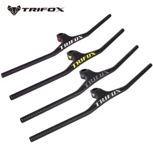 Manillares integrados de fibra de carbono TRIFOX MTB y piezas de vástago para bicicleta de montaña - Imagen 1 de 19