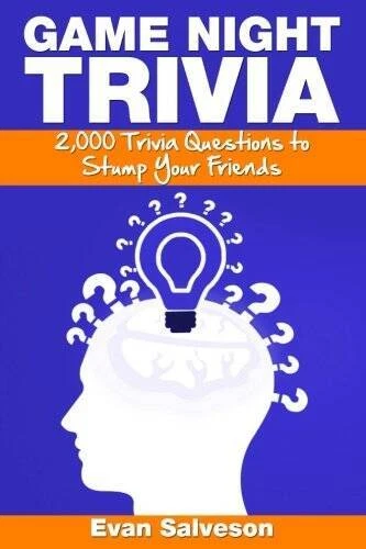 Game Night Trivia: 2,000 Trivia Questions to Stump Your Friends - ACCEPTABLE - Image 1 of 1