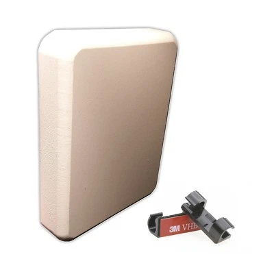 SEAWORTHY INNOVATIONS Stern Pad Standard White - Transducer Mounting Kit (No Screwing into Boat)