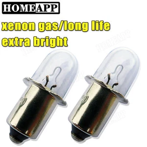 2 worklight Torch Bulbs 18V for Bosch Ryobi Makita XENON Gas for Fishing Trailer - Bild 1 von 1