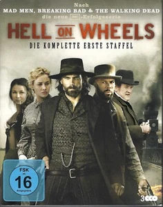 HELL ON WHEELS -DIE KOMPLETTE 1. STAFFEL -BLU RAY DISCs im PAPPSCHUBER-NEUWERTIG - Imagen 1 de 2