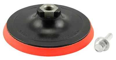 Klett Schleifteller 125mm + M14 Winkelschleifer Adapter Bohrmaschine Stützteller - Bild 1 von 3