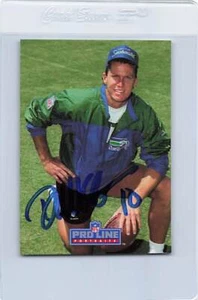 1991 Pro Line Portraits #161 Dan McGwire Seahawks Signed Auto *K6941 - Picture 1 of 2