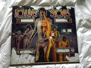 Bally Rolling Stones Pinball Machine Backglass Translite Art Retro & Vintage - Picture 1 of 12