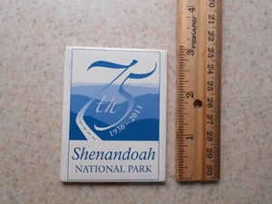 Shenandoah National Park Refrigerator fridge Magnet 2011 Impact - Picture 1 of 3