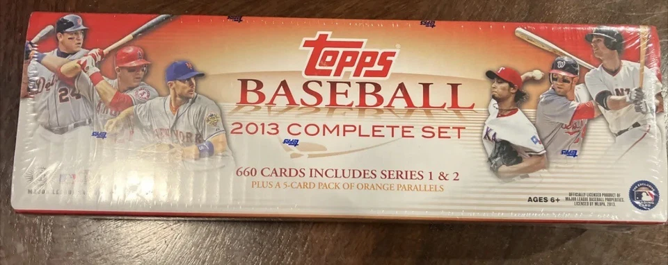 2013 Topps MLB Factory Sealed Set Hobby Edition + 5 Orange Parallel Cards - Image 1 of 4