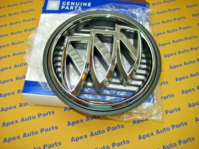 Buick Regal emblema grade genuína GM Buick peça nova cromada 2014-2017 Regal - Imagem 1 de 4