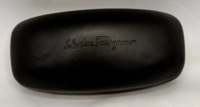 SALVATORE FERRAGAMO Gafas de sol Negras Estuche Suavemente Usado Estado Foto 1 de 4