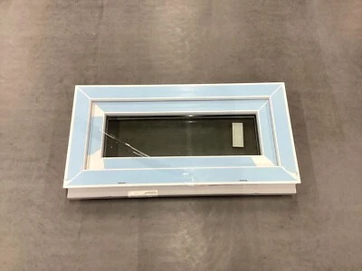 Panorama24 Fenster mit Dreh-Kipp Funktion – 2-fach Verglasung, Weiß, 80 x 40 cm - Bild 1 von 2