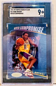 1998 Topps Stadium Club NC2 Kobe Bryant Never Compromise SGC MT 9 Lakers