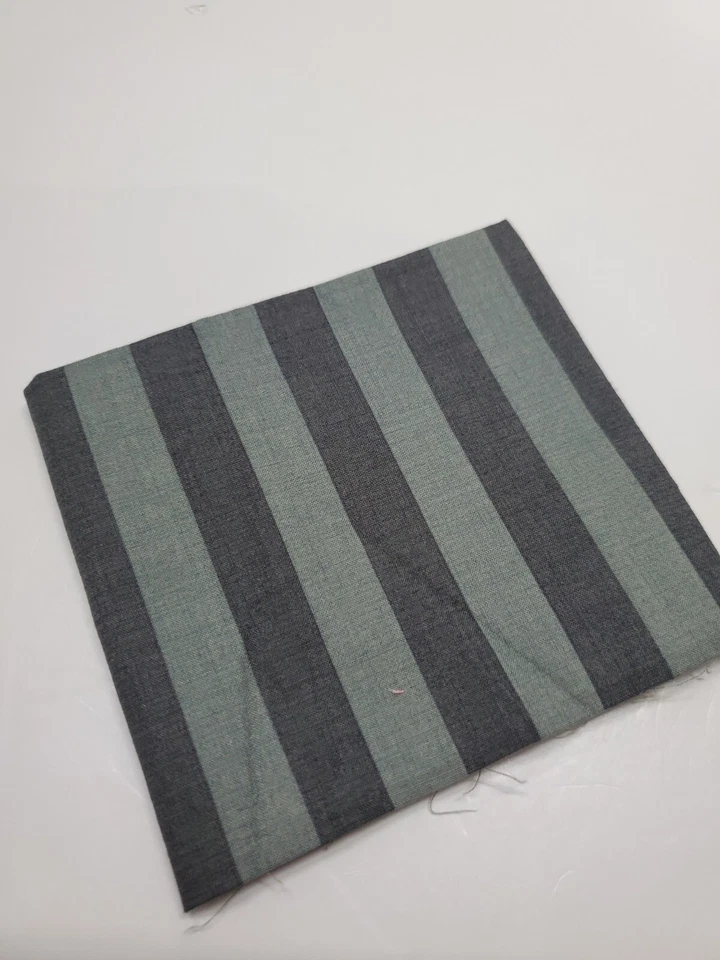 French General Fabric Cotton Stripe Blue Moda Sew Quilt Craft NEW FAT QUARTER - Image 1 of 1