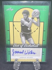 Jamaal Wilkes JW-1 signed autograph auto 2013 Leaf Best of Basketball Card 11/25