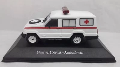 Coches de trabajo brasileños Altaya - Ambulancia Gurgel Carajás 1998 - Modelo nuevo Foto 1 de 4