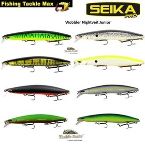 FTM Seika Pro Wobbler Nightveit Junior 12,5cm, 19g Hecht Zander 0,5-1,0m tief - Bild 1 von 9