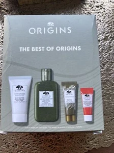 Origins Skin Care Face Wash Eye Cream  Youth Serum Treatmen Travel Set 4pc - Picture 1 of 5