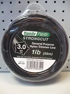 Handy Parts 3.0mm x 1lb (0.45kg) 56 Metres Nylon Strongcut Strimmer Line HP-137 - Picture 1 of 2