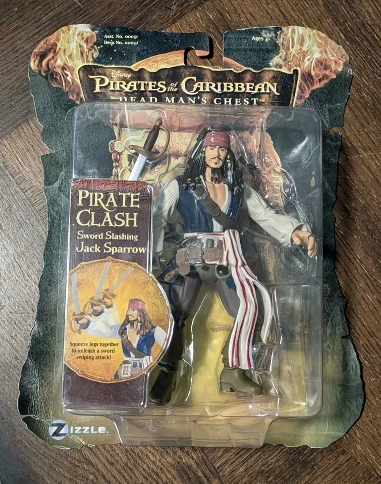 Disney Pirates of The Caribbean Dead Man's Chest Pirate Clash Jack Sparrow